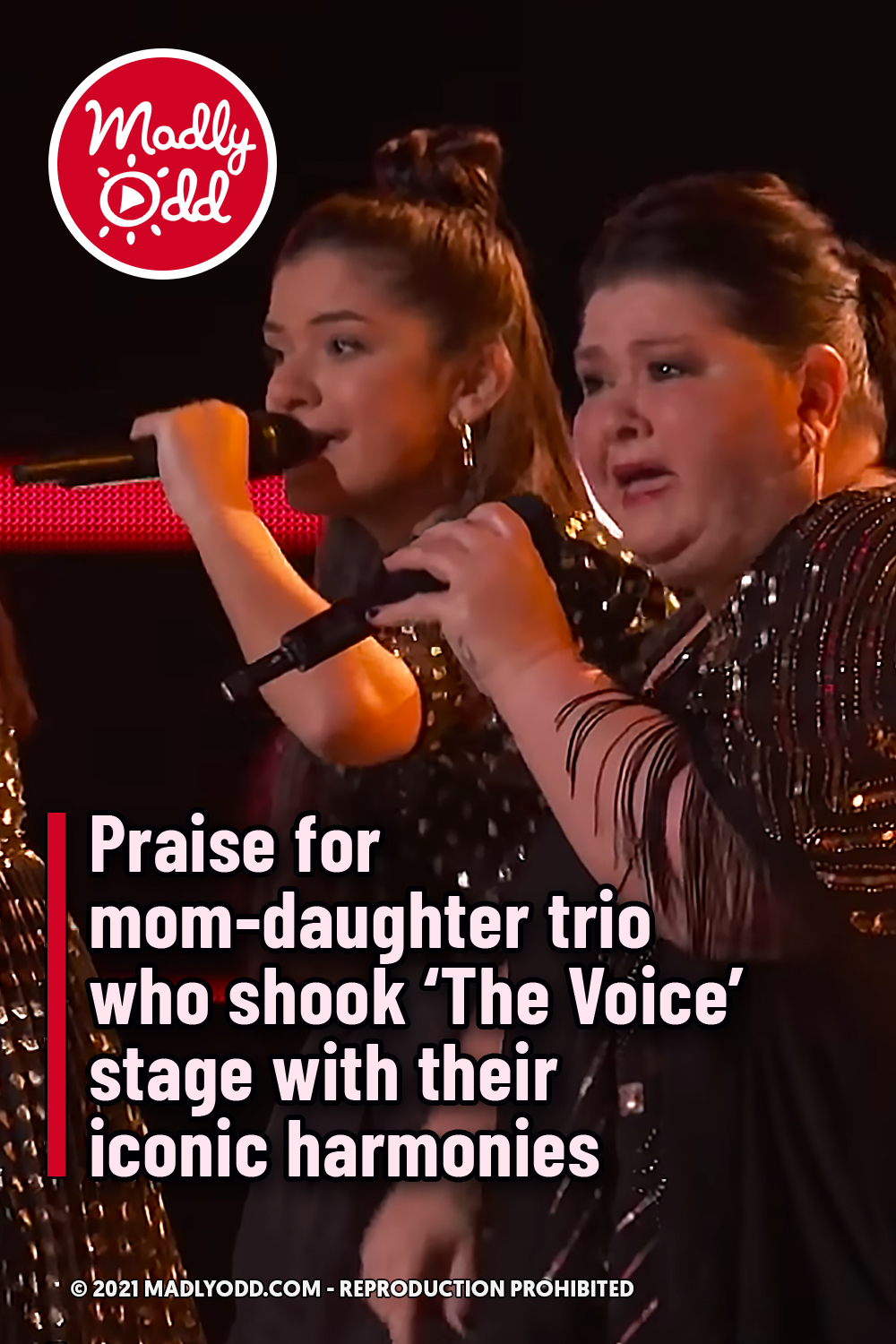 Praise for mom-daughter trio who shook ‘The Voice’  stage with their iconic harmonies
