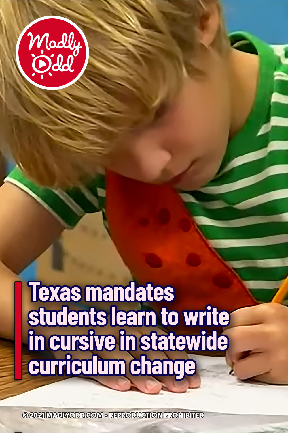 Texas mandates students learn to write in cursive in statewide curriculum change