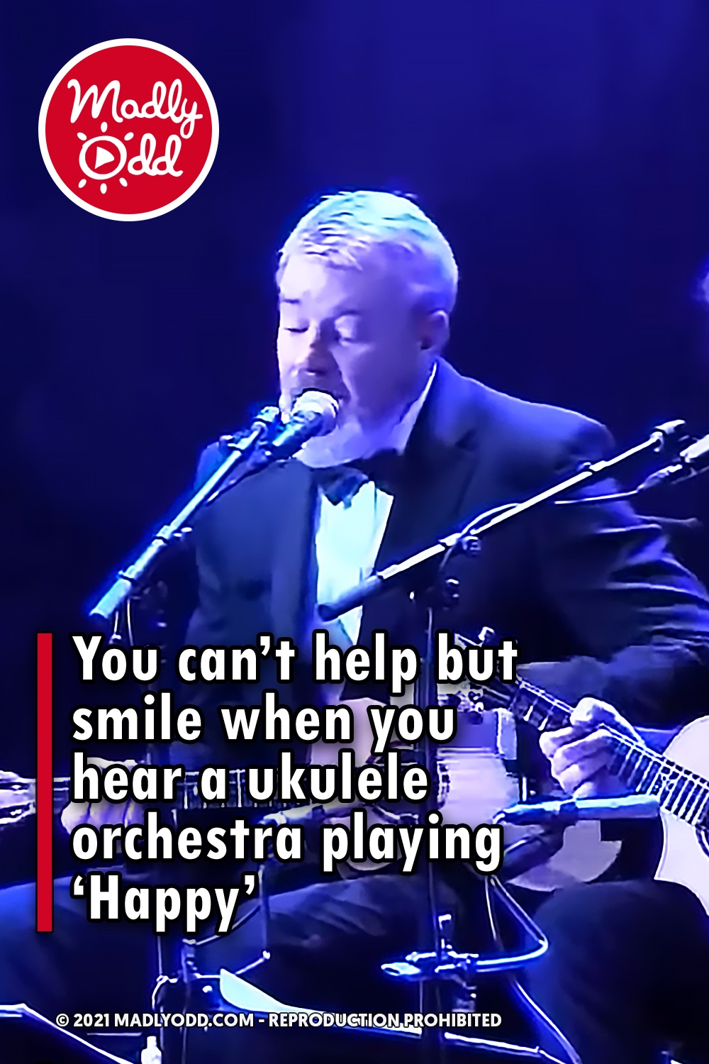 You can\'t help but smile when you hear a ukulele orchestra playing ‘Happy’