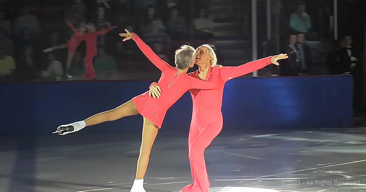 He is 83 years old, she is 79 years old, and they have returned to the ice. Olympic  champions deliver an unrivaled performance - BlogNews