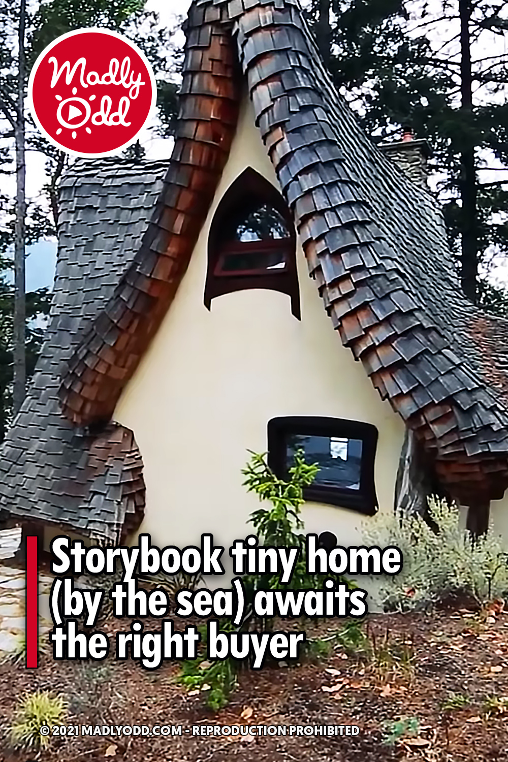 Storybook tiny home (by the sea) awaits the right buyer