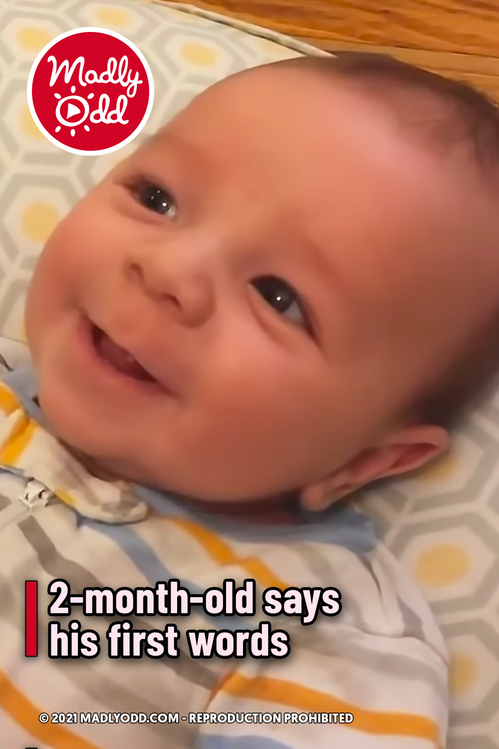 2-month-old says his first words
