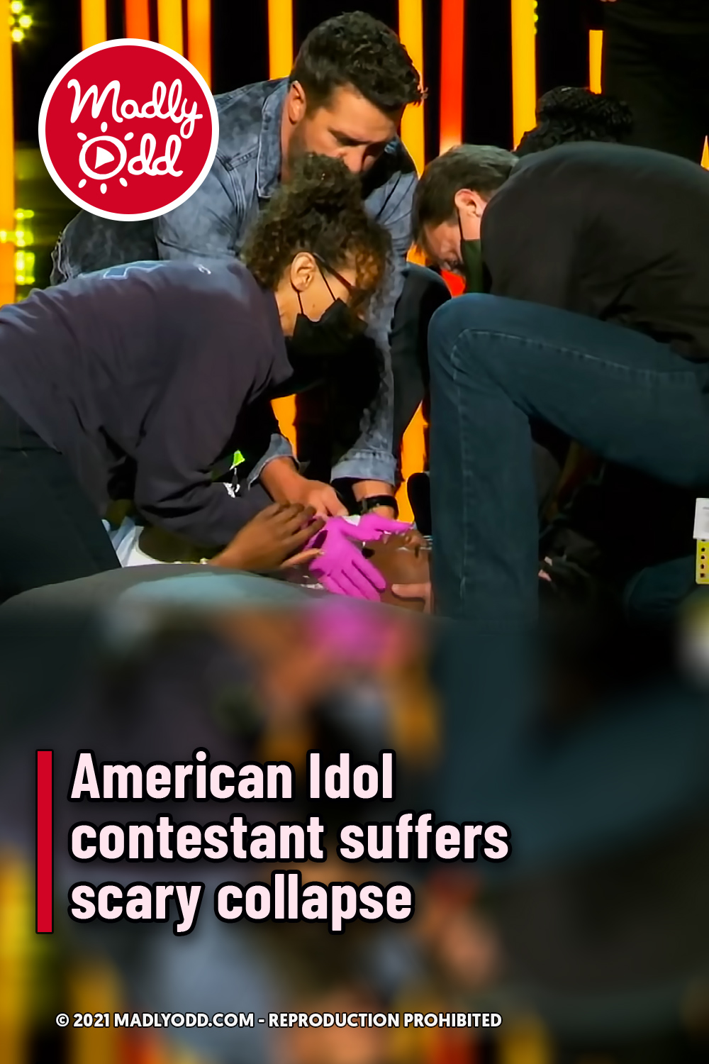 American Idol contestant suffers scary collapse