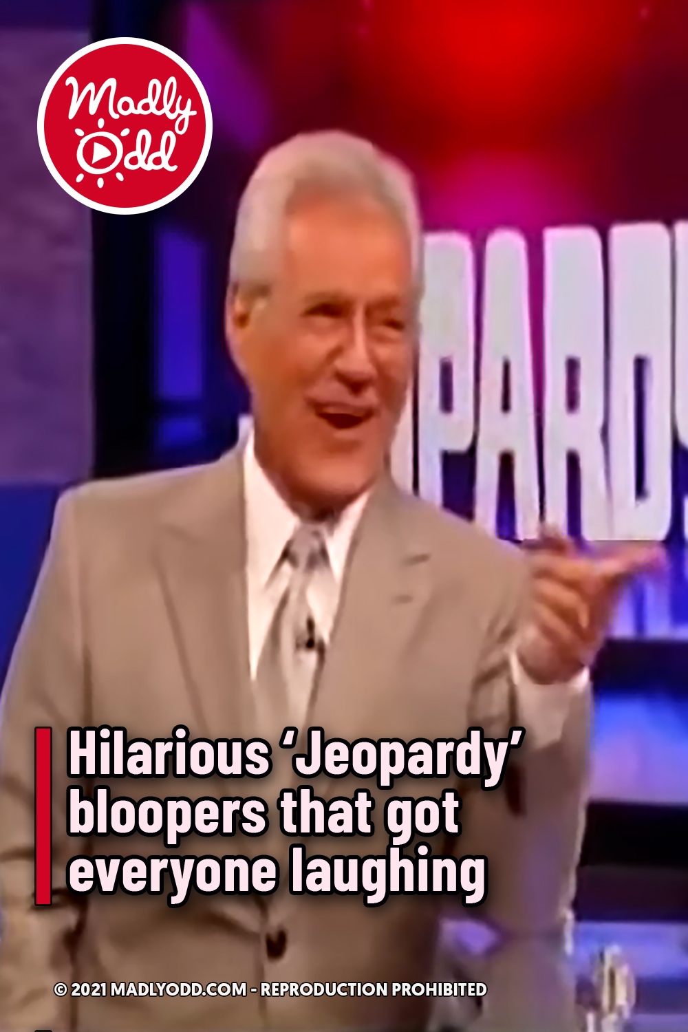 Hilarious ‘Jeopardy’ bloopers that got everyone laughing Madly Odd!