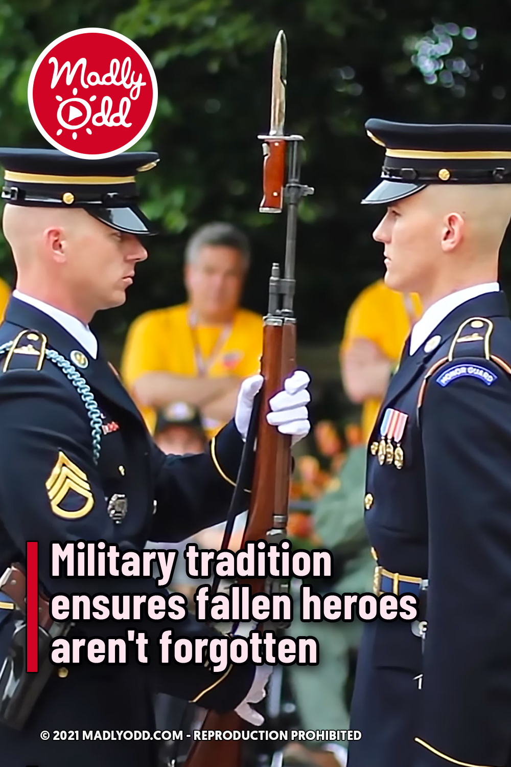 Military tradition ensures fallen heroes aren\'t forgotten