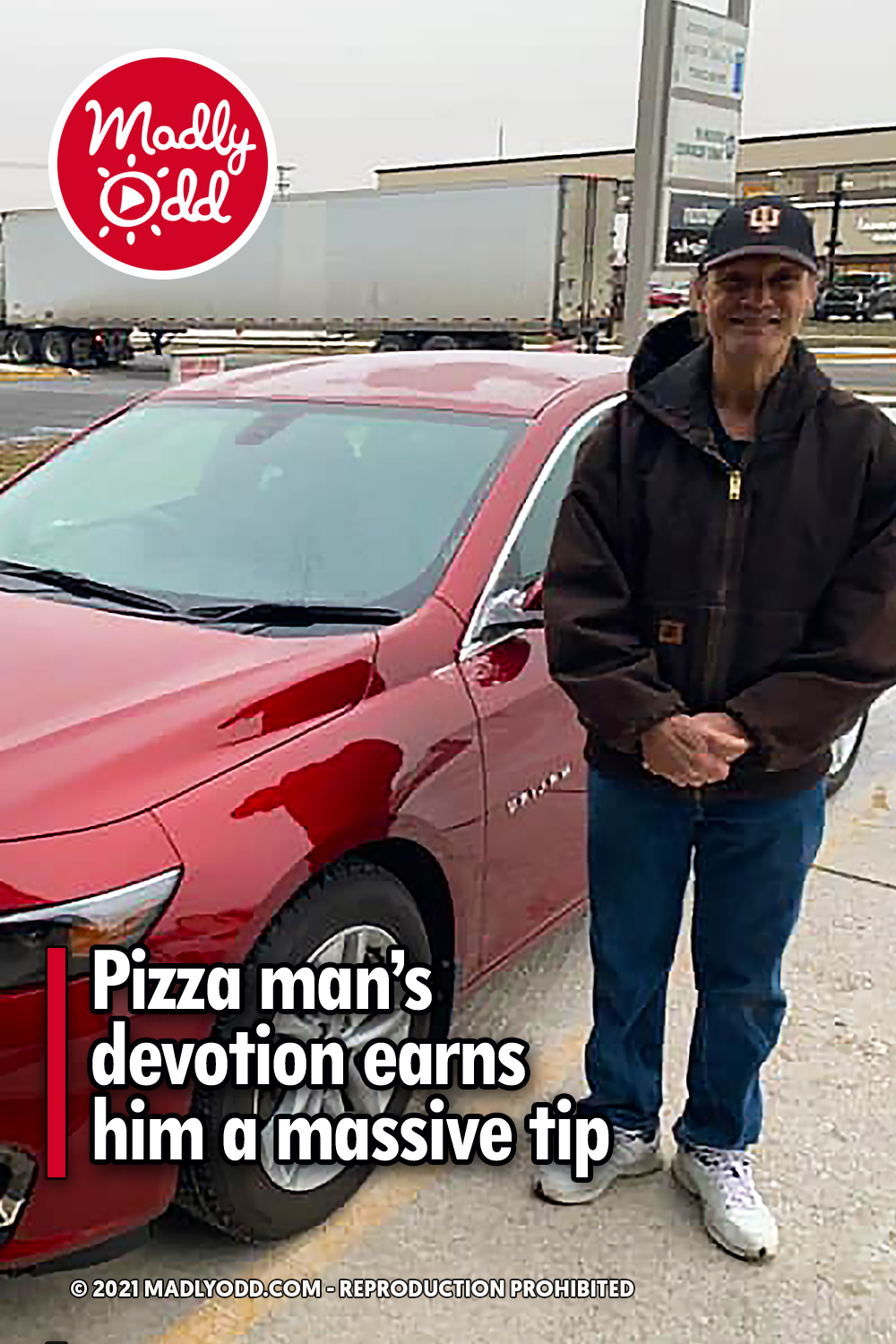 Pizza man’s devotion earns him a massive tip