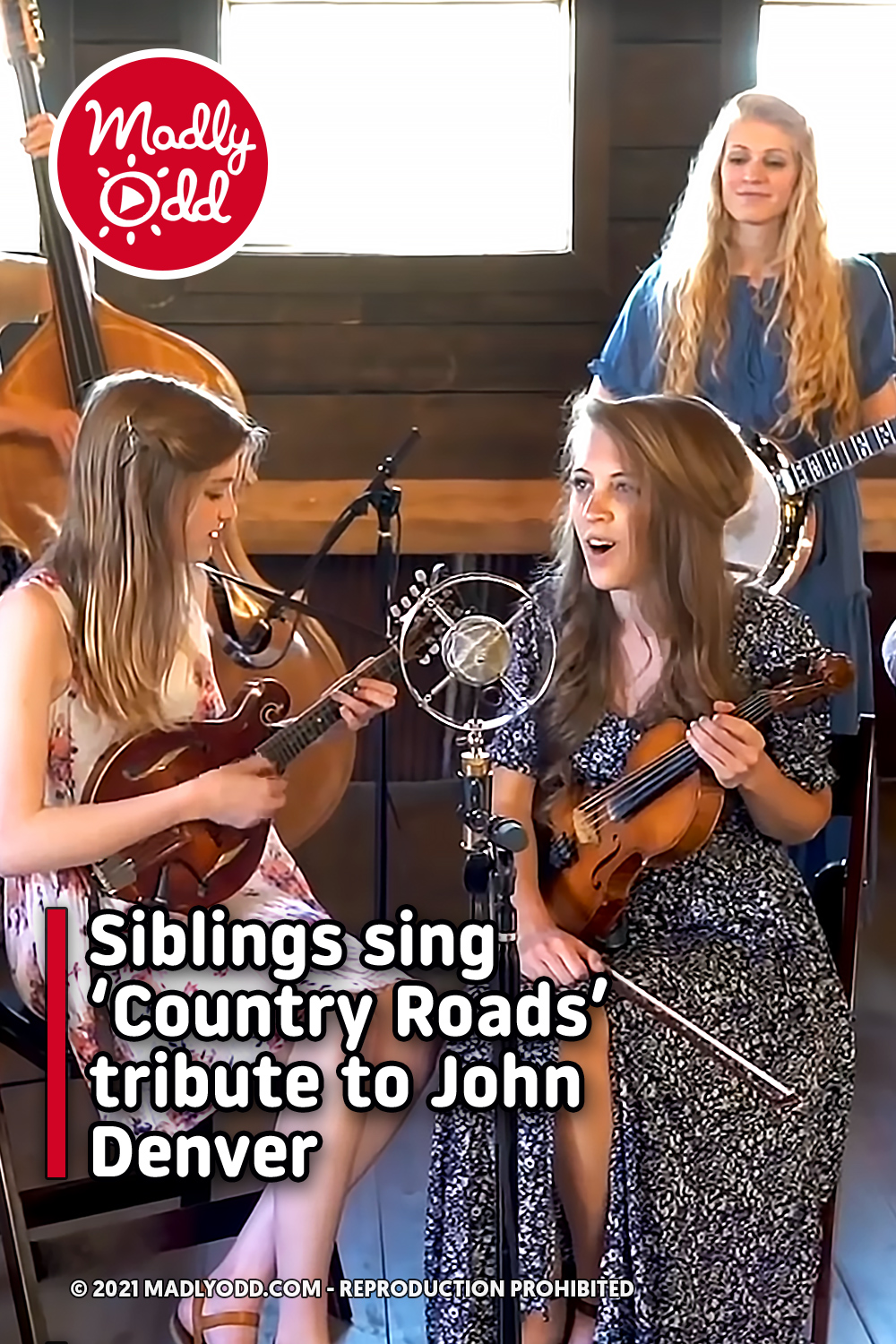 Siblings sing ‘Country Roads’ tribute to John Denver