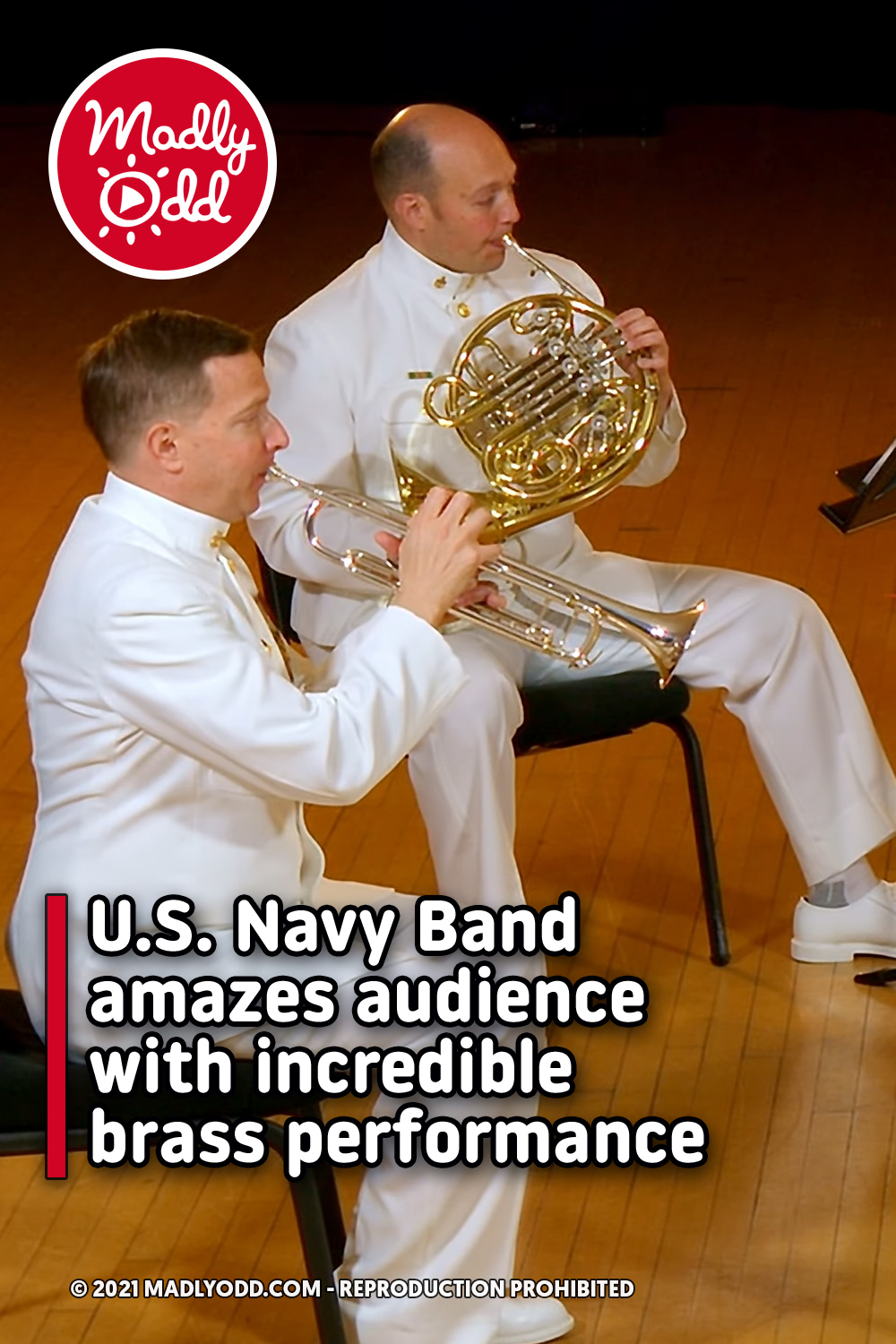 U.S. Navy Band amazes audience with incredible brass performance