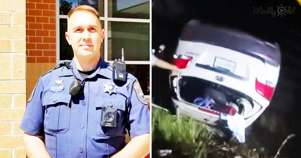Virginia police officer lifts car to save the woman trapped underneath