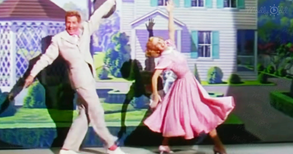 Hollywood stars from 92 movies dances to 'Dancing On The Ceiling'