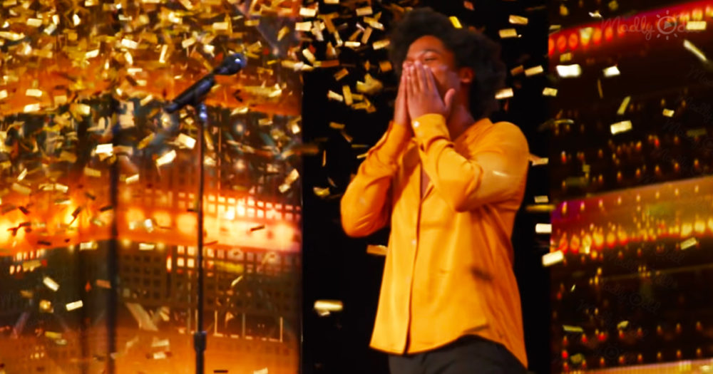 Jimmie Herrod receives golden buzzer on AGT