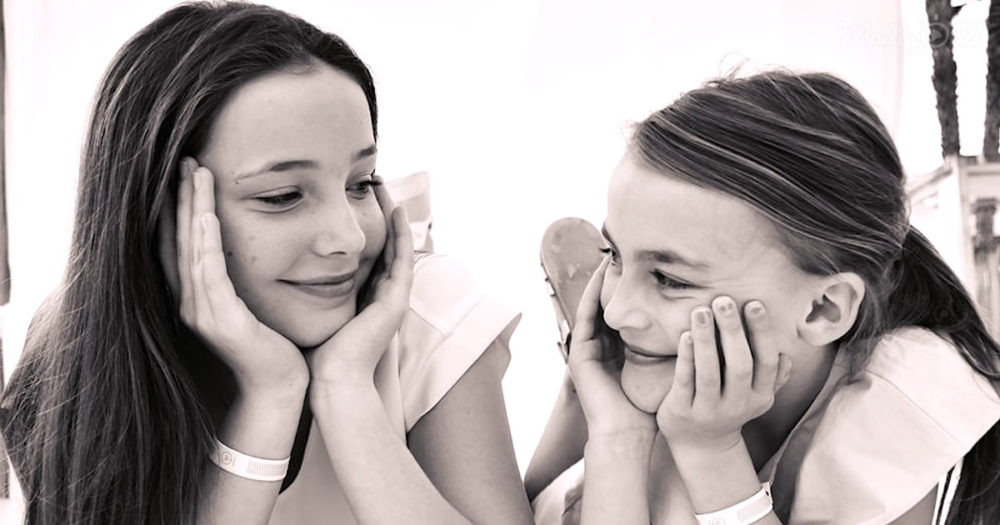 Two sisters singing 'You Raise Me Up