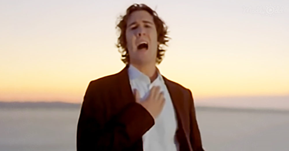 Josh Groban singing &lsquo;You Are Loved (Don&rsquo;t Give Up)&rsquo;