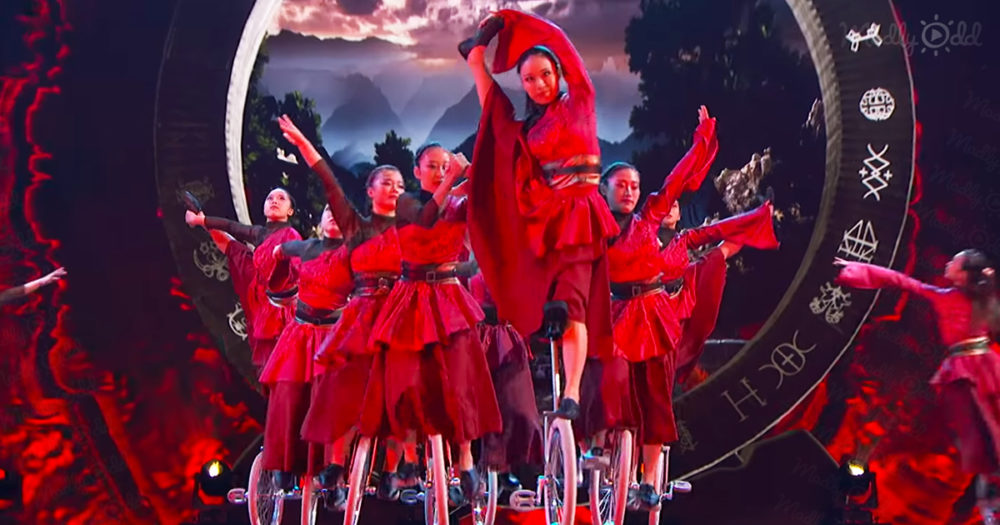 Japanese unicycle act on America’s Got Talent blows minds