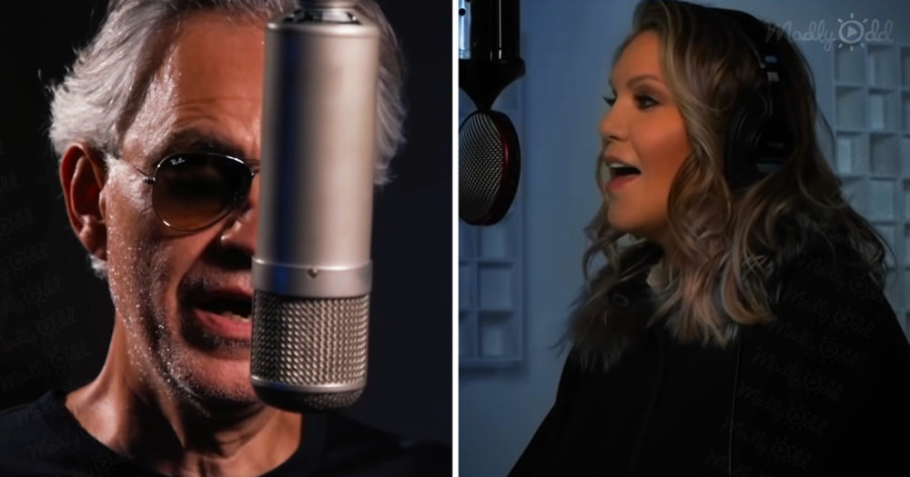 Andrea Bocelli and Alison Krauss
