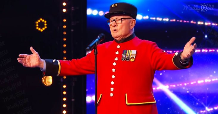 Veteran singing on Britain’s Got Talent