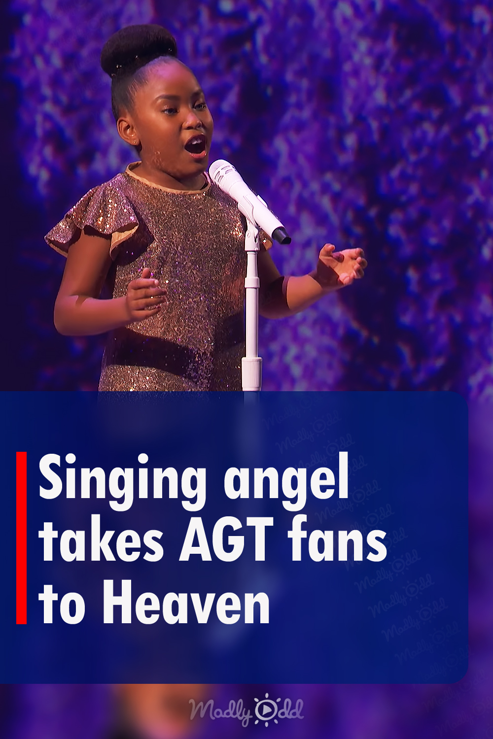 Singing angel takes AGT fans to Heaven