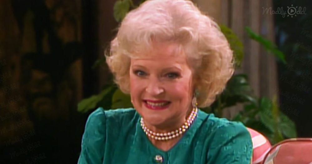 Betty White on The Golden Girls