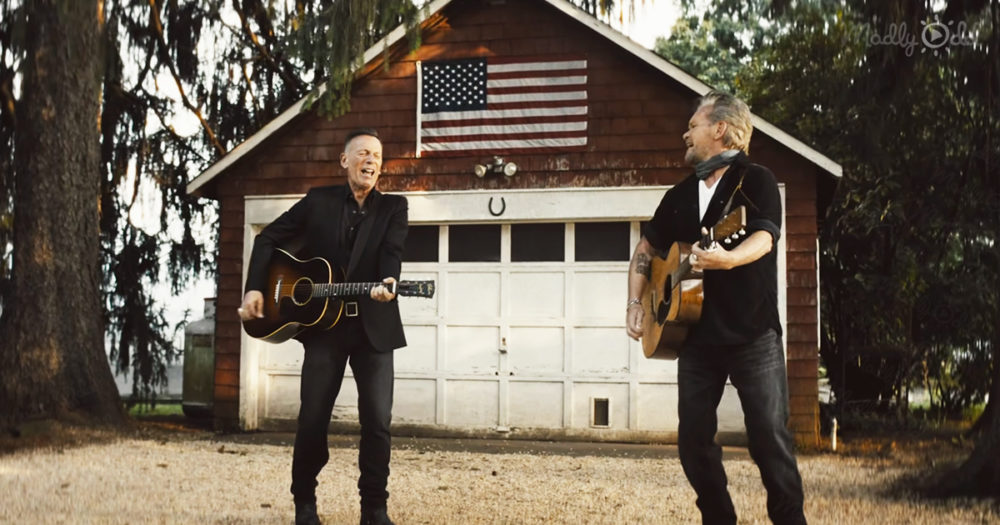 John Mellencamp and Bruce Springsteen