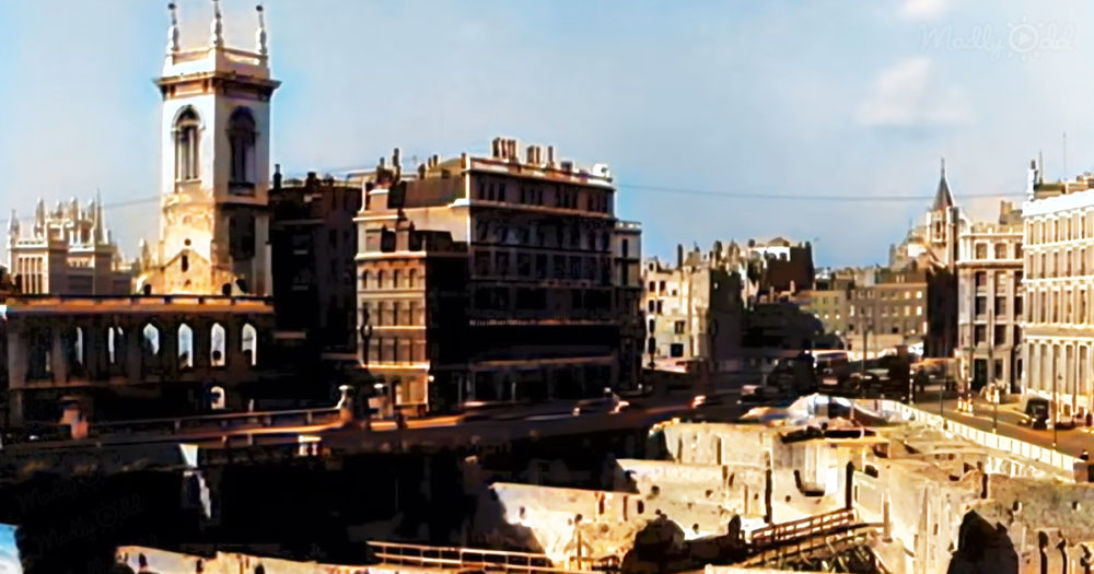 London during The Blitz