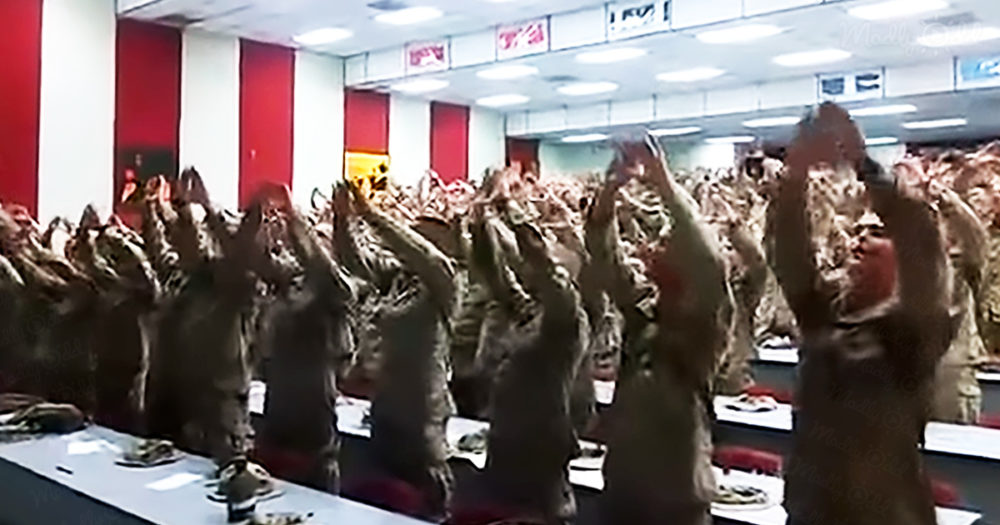 US Marines singing &lsquo;Days of Elijah&rsquo;