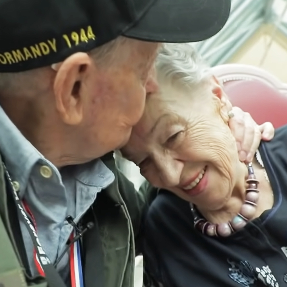 D-Day veteran K.T. Robbins and his French love