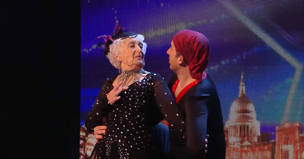 Paddy and her dance partner Nicko