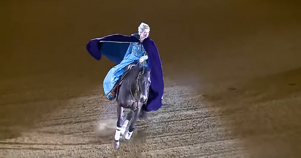 Laura Sumrall and her horse