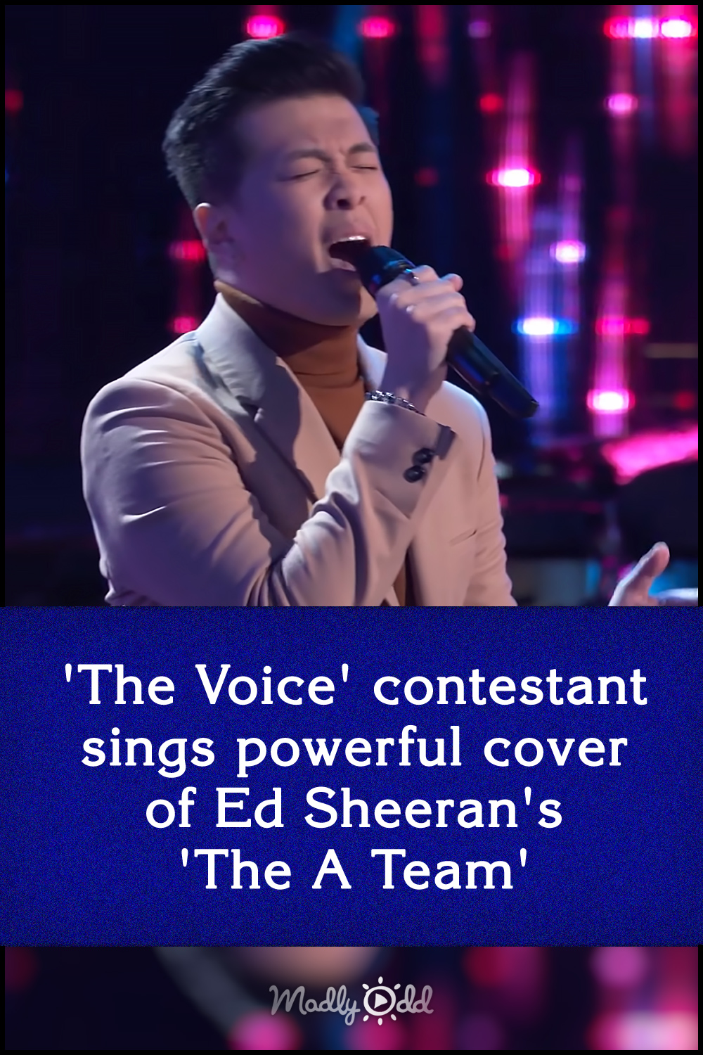 \'The Voice\' contestant sings powerful cover of Ed Sheeran\'s \'The A Team\'