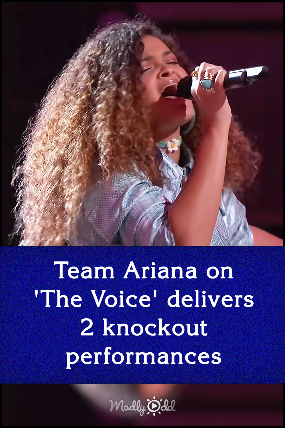 Team Ariana on \'The Voice\' delivers 2 knockout performances