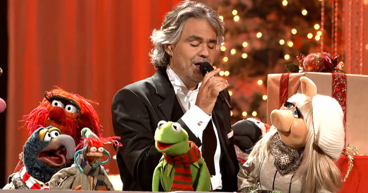 Andrea Bocelli and the Muppets