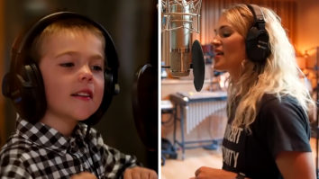 Carrie Underwood with her son
