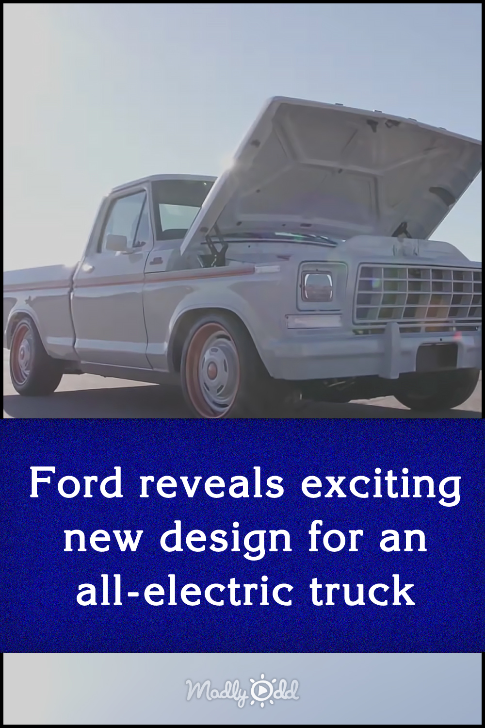 Ford reveals exciting new design for an all-electric truck