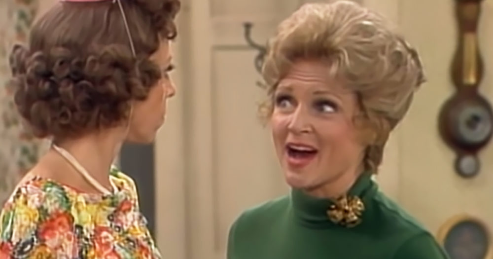 Betty White and Carol Burnett