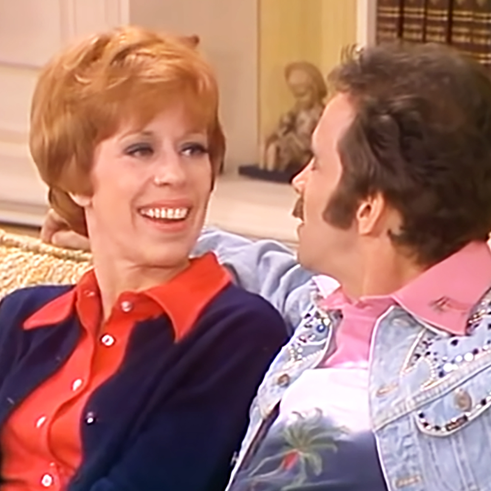Carol Burnett and Joel Grey