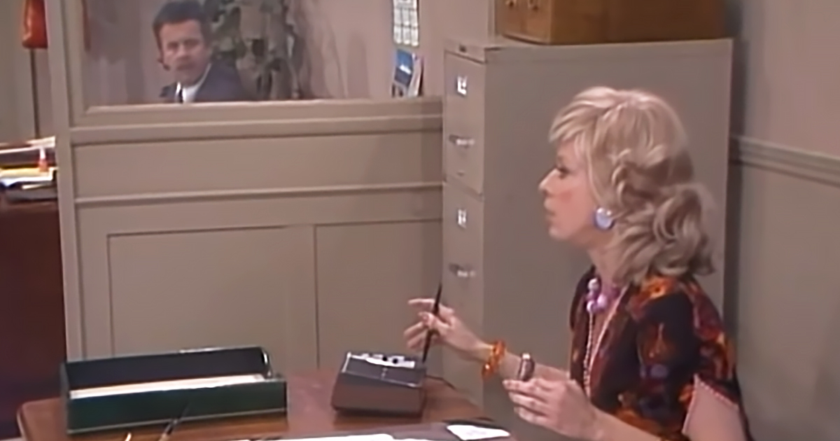 Carol Burnett and Tim Conway