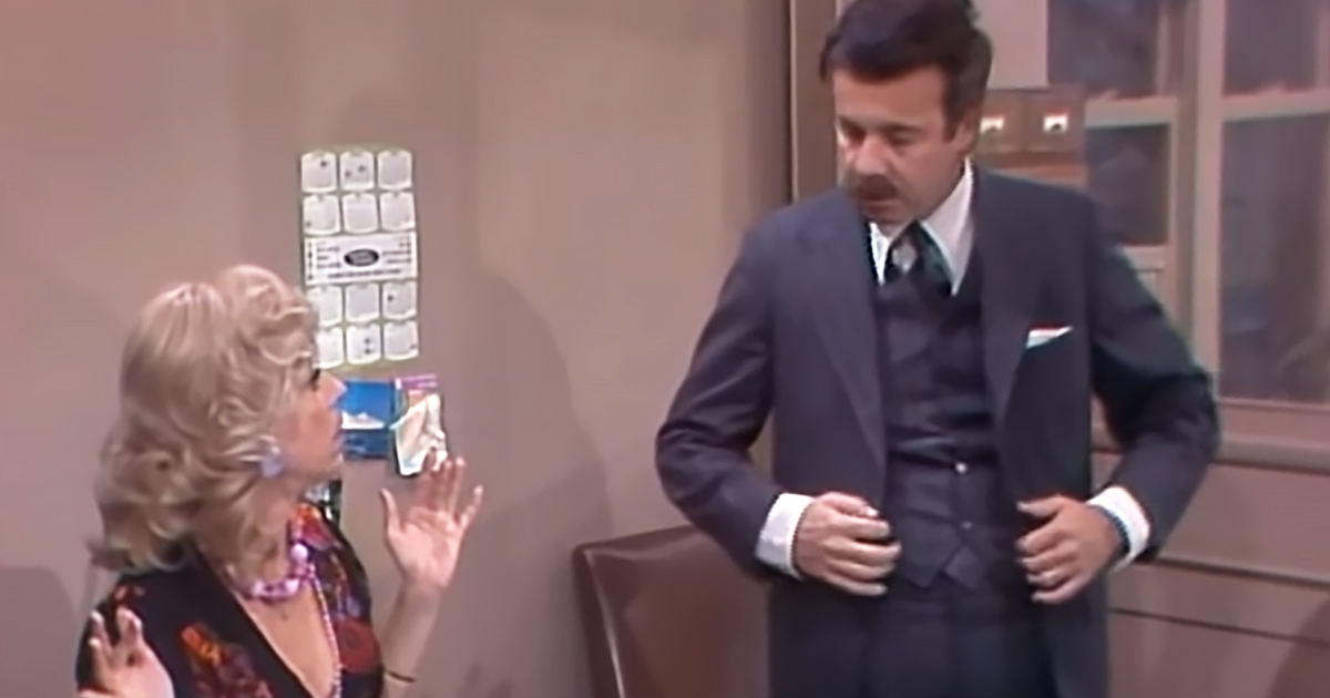 Carol Burnett and Tim Conway