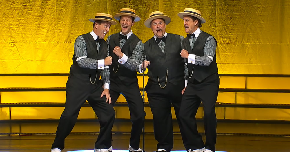 Barbershop quartet - Main Street