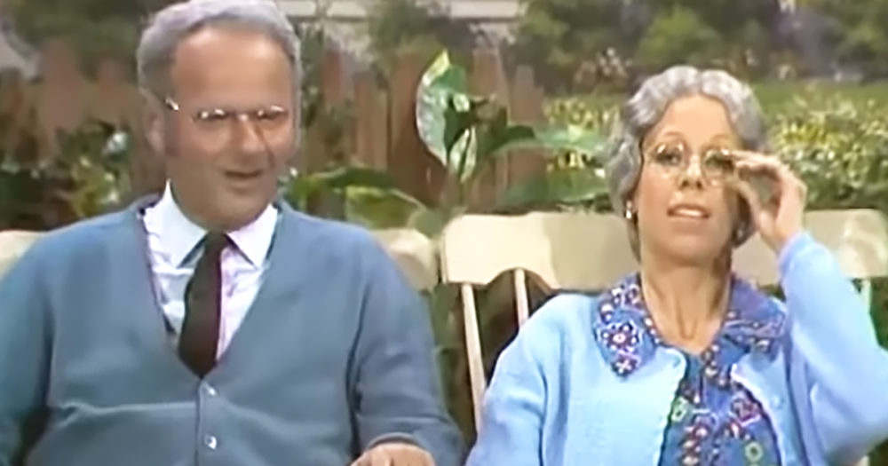 Carol Burnett and Harvey Korman