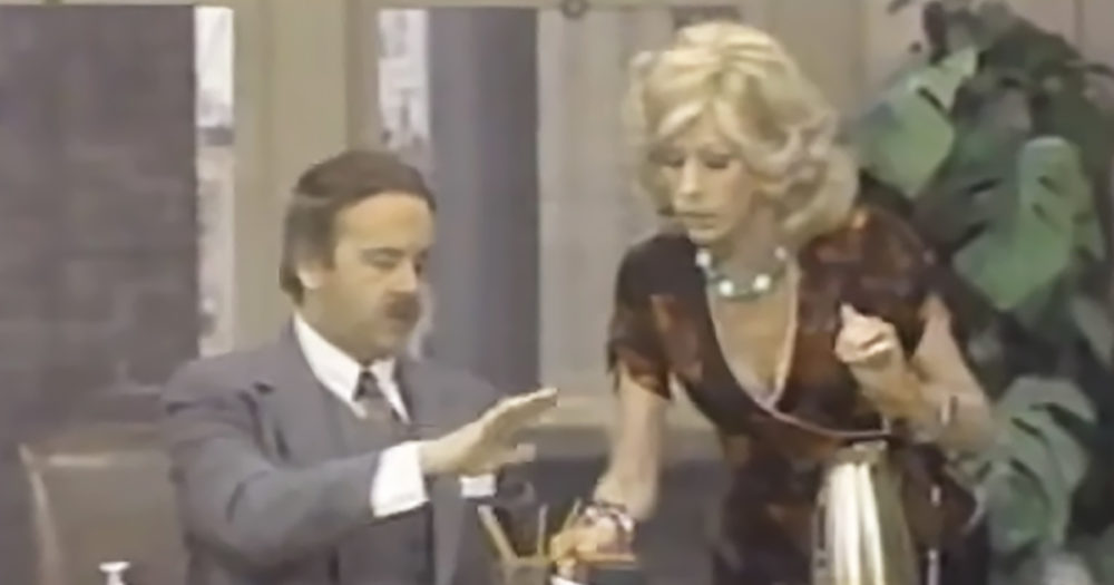 Tim Conway and Carol Burnett