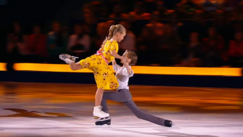 Evelina Pokrasnetyeva and Ilya Makarov's stunning ice skating performance