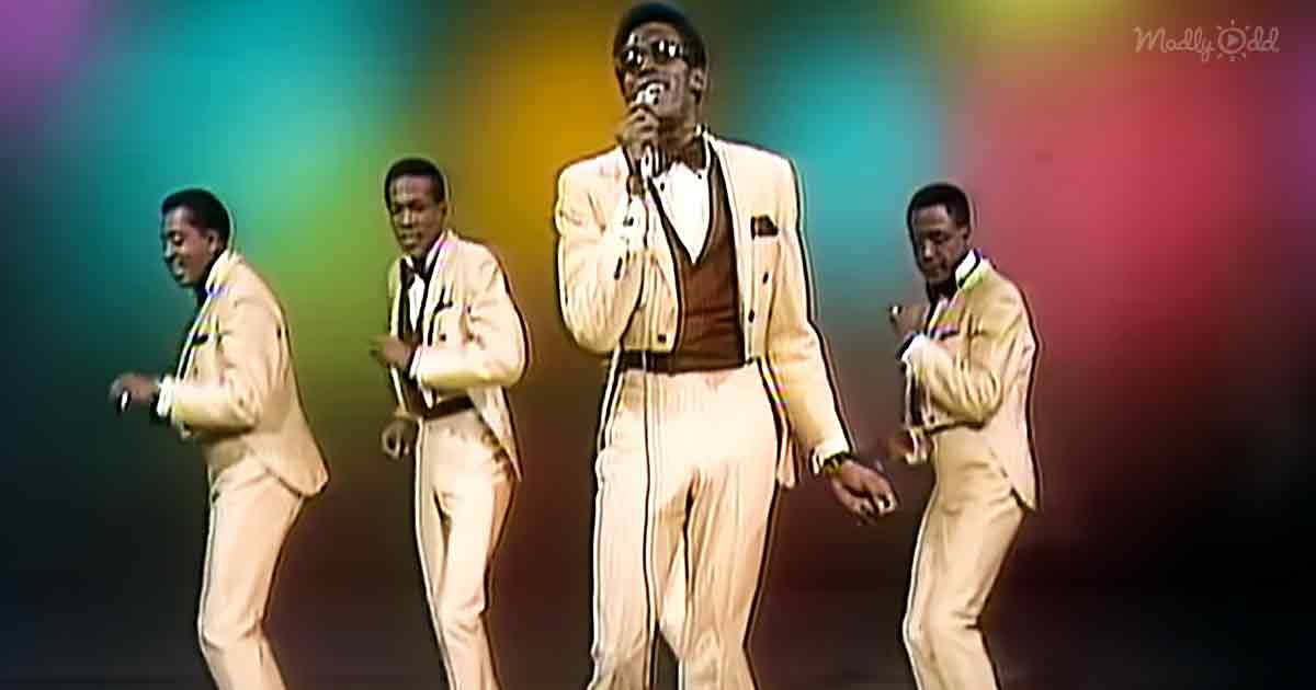 ‘The Temptations’ performing on ‘ The Ed Sullivan Show’