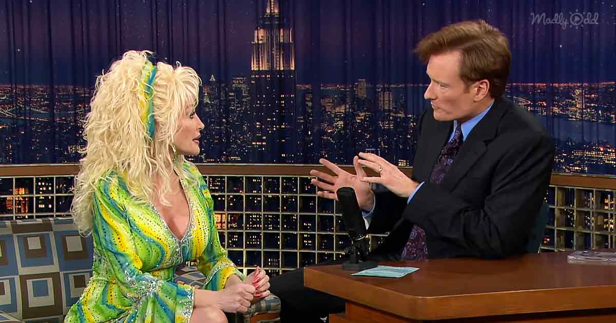 Dolly Parton and Conan O’Brien