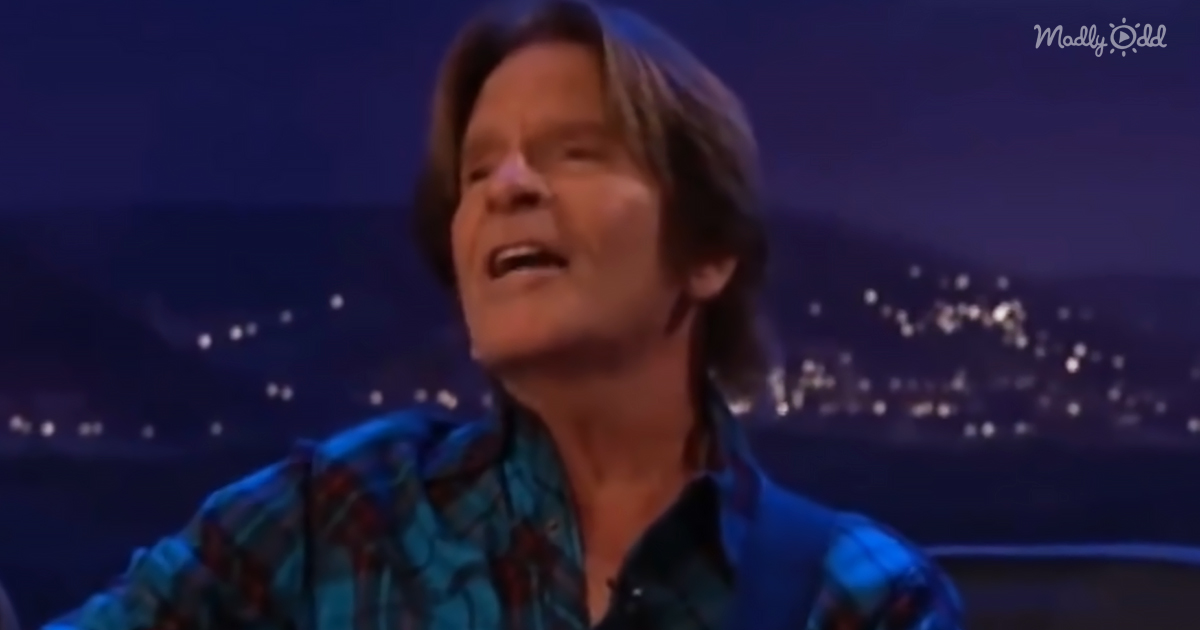 John Fogerty singing "Have You Ever Seen the Rain”