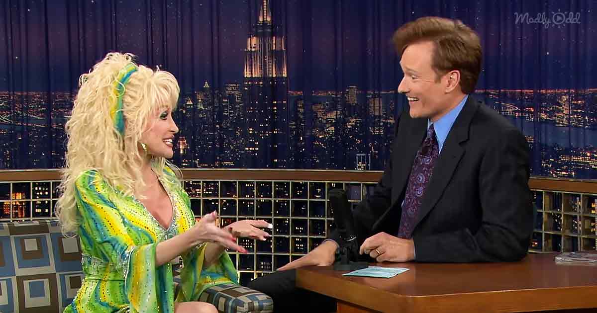 Dolly Parton and Conan O’Brien