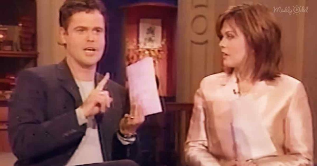 Emotional Father’s Day surprise for Donny Osmond set up by Marie ...