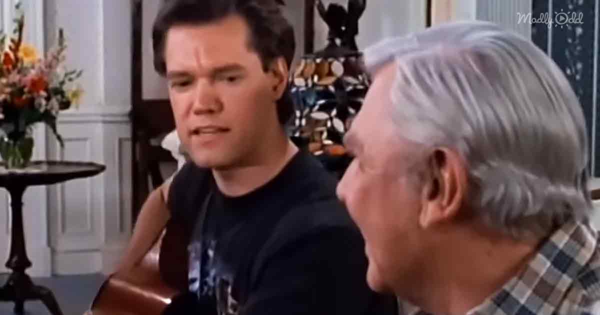 Andy Griffith and Randy Travis