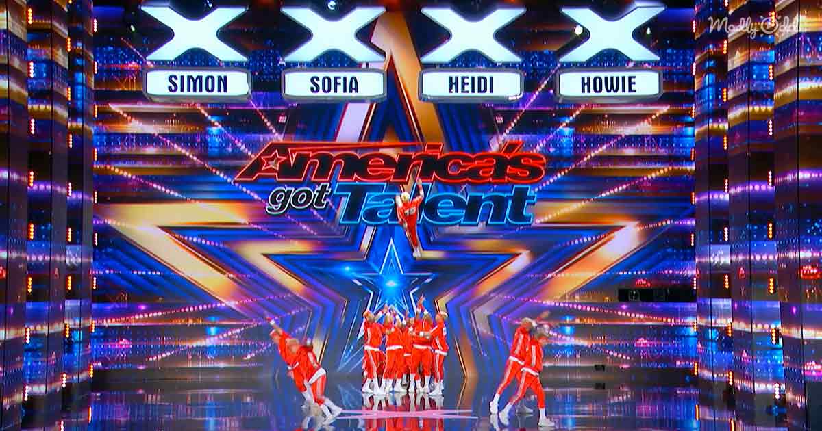 Urbancrew dancing on AGT