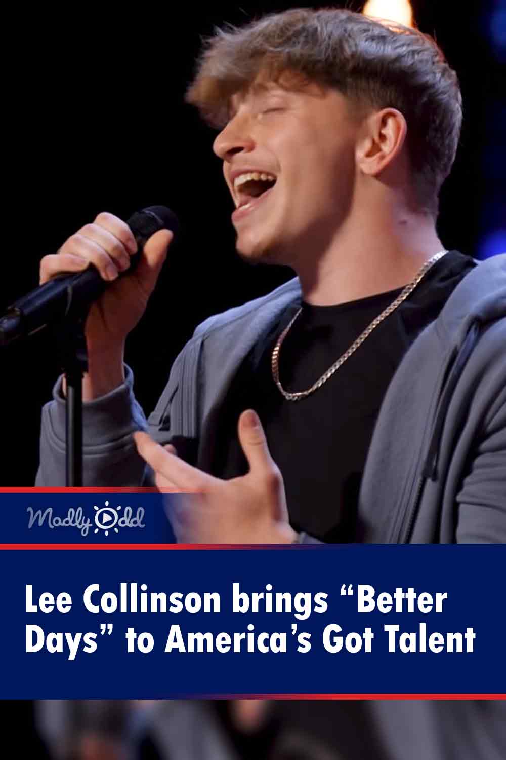 Lee Collinson brings “Better Days” to America’s Got Talent