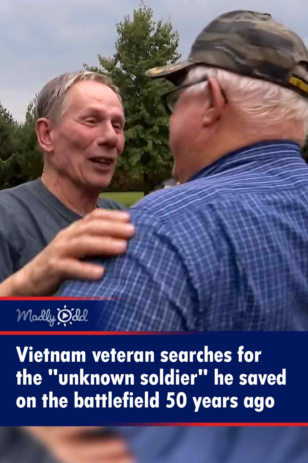 Vietnam veteran searches for the \